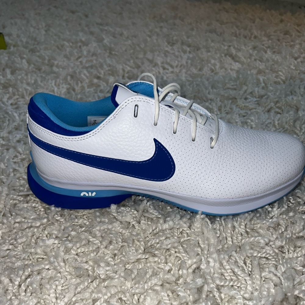 Nike Air Zoom Victory Tour 3 White Hyper Royal Blue Golf DV6798 Men’s Size 9